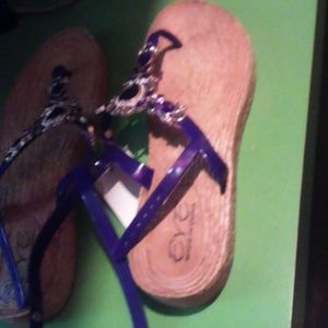 Push toe sandals good condition